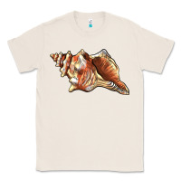 Natural sea   shell Classic Tee - BarkalooDesign
