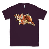Plum sea   shell Classic Tee - BarkalooDesign