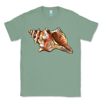 Sage sea   shell Classic Tee - BarkalooDesign