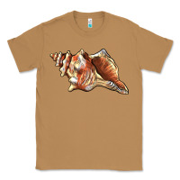 Toasted Coconut sea   shell Classic Tee - BarkalooDesign