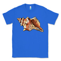 True Royal sea   shell Classic Tee - BarkalooDesign