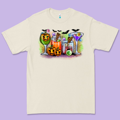 Halloween Premium Tee Designed By Cowhidedigitalart