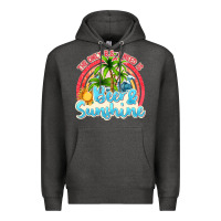 Charcoal Heather beer and sunshine Premium Hoodie - texasbilliewilder