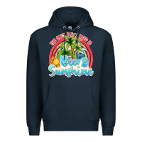 Navy beer and sunshine Premium Hoodie - texasbilliewilder
