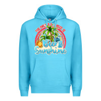 Ocean Blue beer and sunshine Premium Hoodie - texasbilliewilder