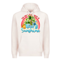 Pale Pink beer and sunshine Premium Hoodie - texasbilliewilder