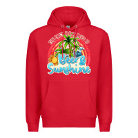 Red beer and sunshine Premium Hoodie - texasbilliewilder