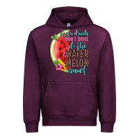 Mauve Wine if you drink don t drive do the watermelon crawl Urban Hoodie - Zillion Design Studio