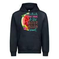 Navy if you drink don t drive do the watermelon crawl Urban Hoodie - Zillion Design Studio