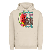 Pigment French Oak if you drink don t drive do the watermelon crawl Urban Hoodie - Zillion Design Studio