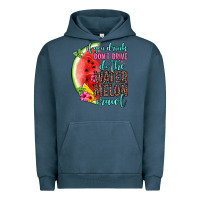 Pigment Midnight Navy if you drink don t drive do the watermelon crawl Urban Hoodie - Zillion Design Studio