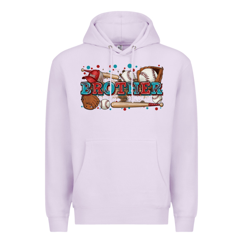 Brother Baseball Premium Hoodie by Zillion Design Studio | Teevron