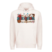 Pale Pink brother baseball Premium Hoodie - Zillion Design Studio