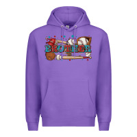 Purple brother baseball Premium Hoodie - Zillion Design Studio