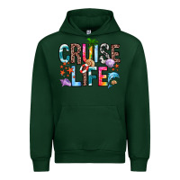 Forest Green cruise life Urban Hoodie - Zillion Design Studio