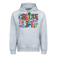 Heather Grey cruise life Urban Hoodie - Zillion Design Studio