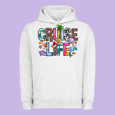 Cruise Life Urban Hoodie Designed By Zillion Design Studio