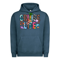 Pigment Midnight Navy cruise life Urban Hoodie - Zillion Design Studio