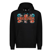 Black brother American football Premium Hoodie - Zillion Design Studio