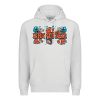 Dove Grey brother American football Premium Hoodie - Zillion Design Studio