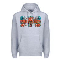 Heather Grey brother American football Premium Hoodie - Zillion Design Studio