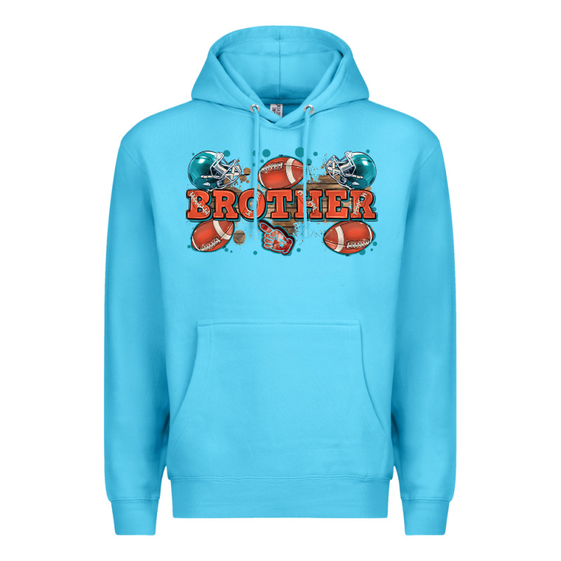 Brother American Football Premium Hoodie by Zillion Design Studio | Teevron