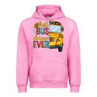 Fuchsia Pink best bus driver ever Urban Hoodie - texasbilliewilder
