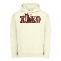 Pigment Pistachio xoxo horse Urban Hoodie - RanaPortraitStore