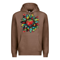Chestnut berry sunflower Premium Hoodie - texasbilliewilder