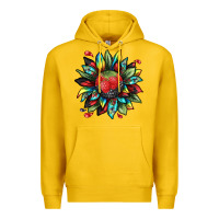 Lemon berry sunflower Premium Hoodie - texasbilliewilder