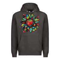 Smoke berry sunflower Premium Hoodie - texasbilliewilder