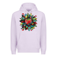 Lilac berry sunflower Premium Hoodie - texasbilliewilder