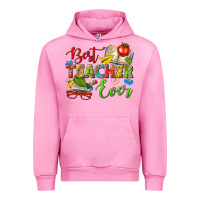 Fuchsia Pink best teacher ever Urban Hoodie - texasbilliewilder