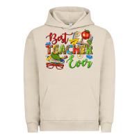 Pigment French Oak best teacher ever Urban Hoodie - texasbilliewilder