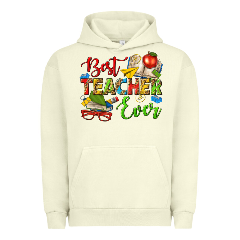 Best Teacher Ever Urban Hoodie by texasbilliewilder | Teevron