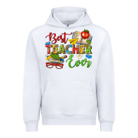 White best teacher ever Urban Hoodie - texasbilliewilder