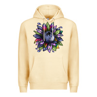 Pina Colada blueberry sunflower Premium Hoodie - texasbilliewilder