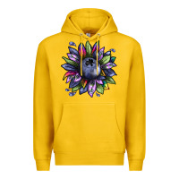 Lemon blueberry sunflower Premium Hoodie - texasbilliewilder