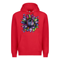 Red blueberry sunflower Premium Hoodie - texasbilliewilder