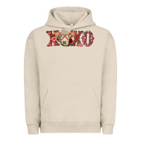 Pigment French Oak xoxo charolais cow Urban Hoodie - RanaPortraitStore