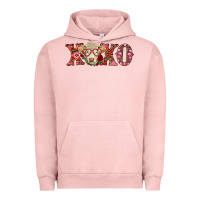 Pigment Salmon xoxo charolais cow Urban Hoodie - RanaPortraitStore