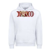 White xoxo charolais cow Urban Hoodie - RanaPortraitStore
