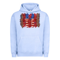 Pigment Grape Ice 4th of july brushstroke Urban Hoodie - Zillion Design Studio