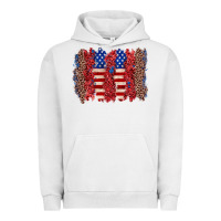 Pigment Lunar Rock 4th of july brushstroke Urban Hoodie - Zillion Design Studio