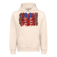 Sandshell 4th of july brushstroke Urban Hoodie - Zillion Design Studio