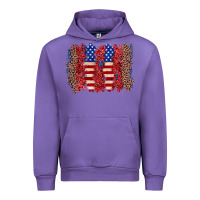 Tulip 4th of july brushstroke Urban Hoodie - Zillion Design Studio