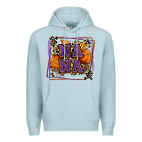 Basketball Nana With Leopard Premium Hoodie | Teevron