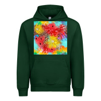 Forest Green fruits leopard seamless pattern Urban Hoodie - Zillion Design Studio