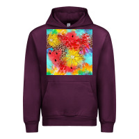 Mauve Wine fruits leopard seamless pattern Urban Hoodie - Zillion Design Studio