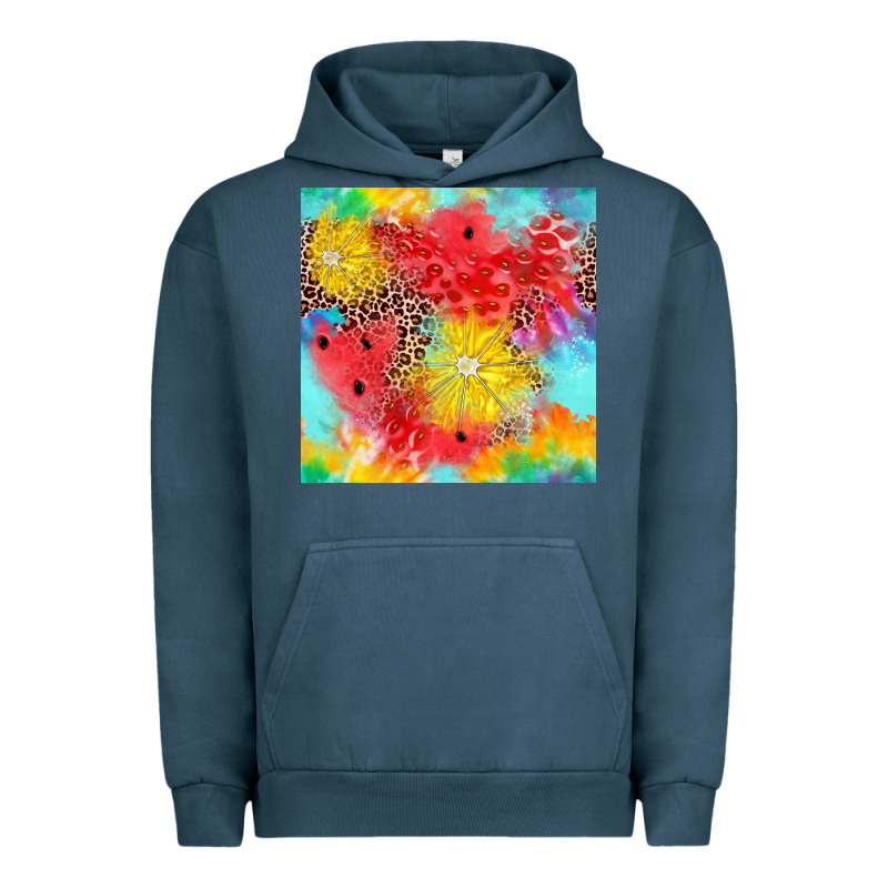 Fruits Leopard Seamless Pattern Urban Hoodie by Zillion Design Studio | Teevron